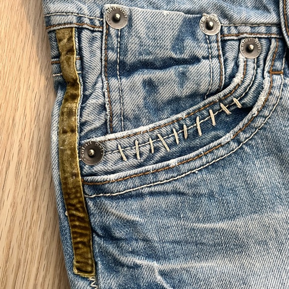 Vintage Salad Gal Denim Mini Skirt - Picture 5 of 5